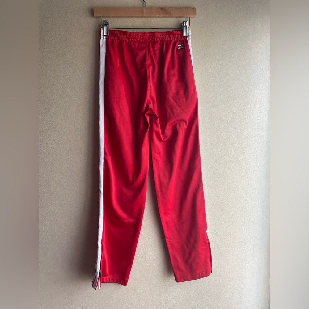 Chicago Bulls Kids Red Athletic Set 2 Top Button Size Medium - Picture 7 of 13
